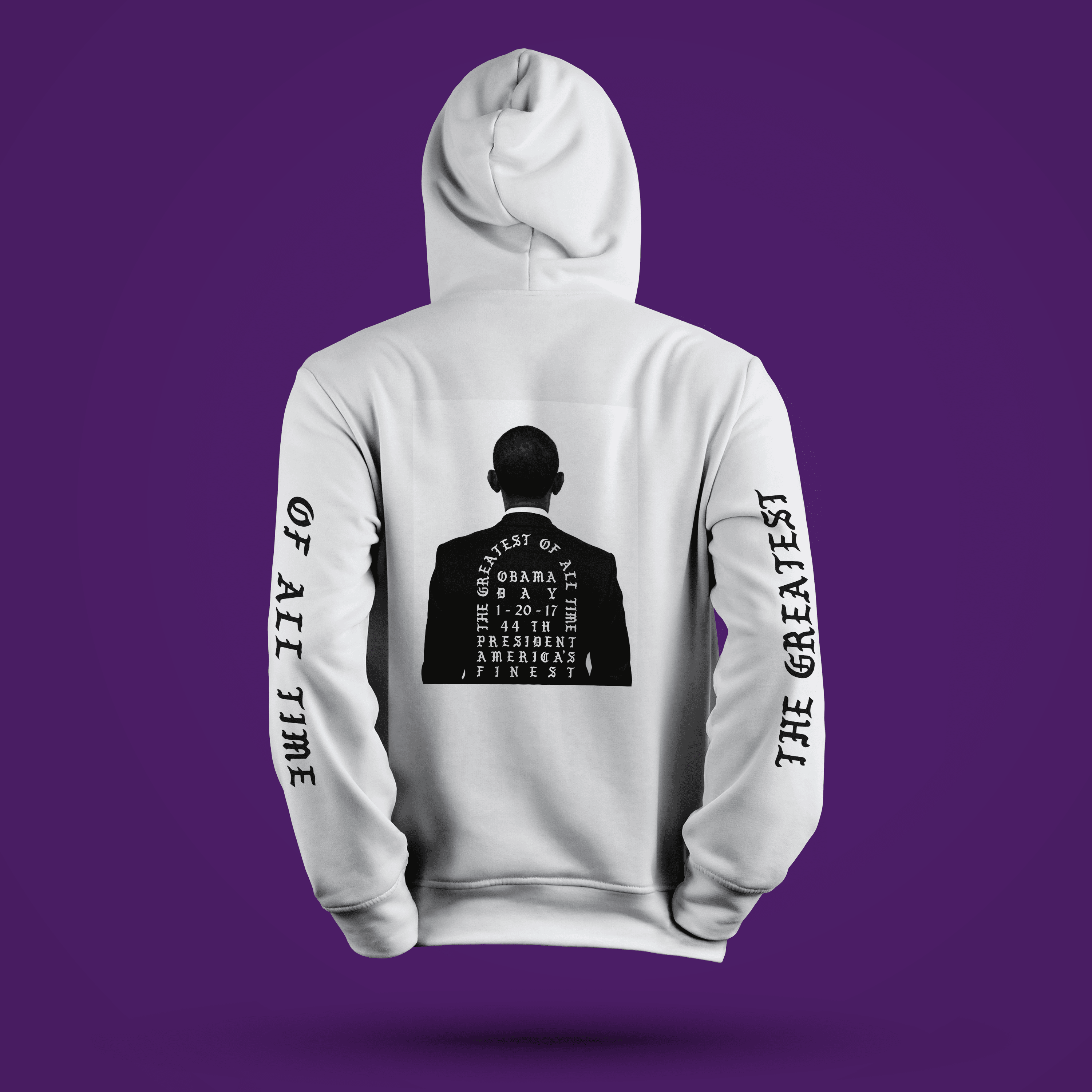 Goat hoodie best sale white