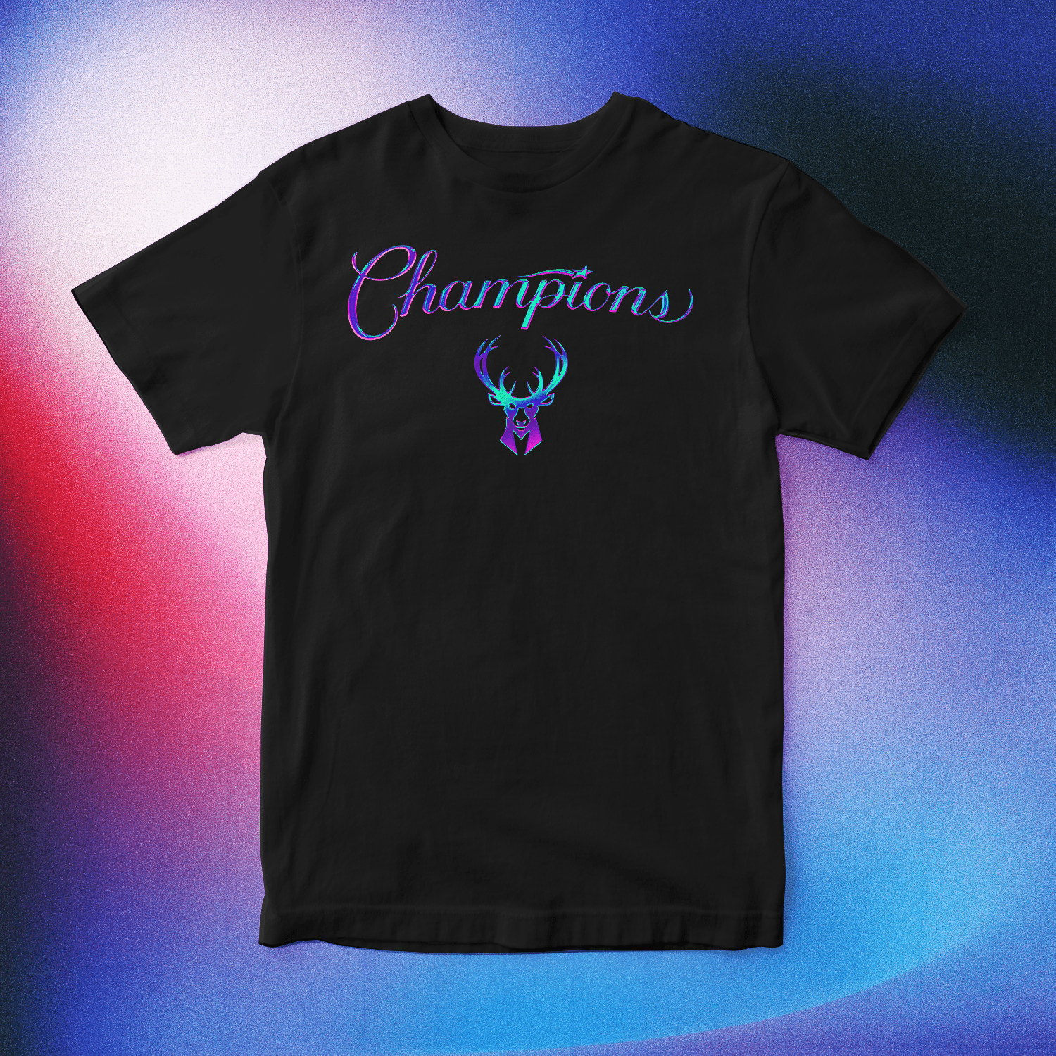 Bucks Champions - Chrome T-Shirt