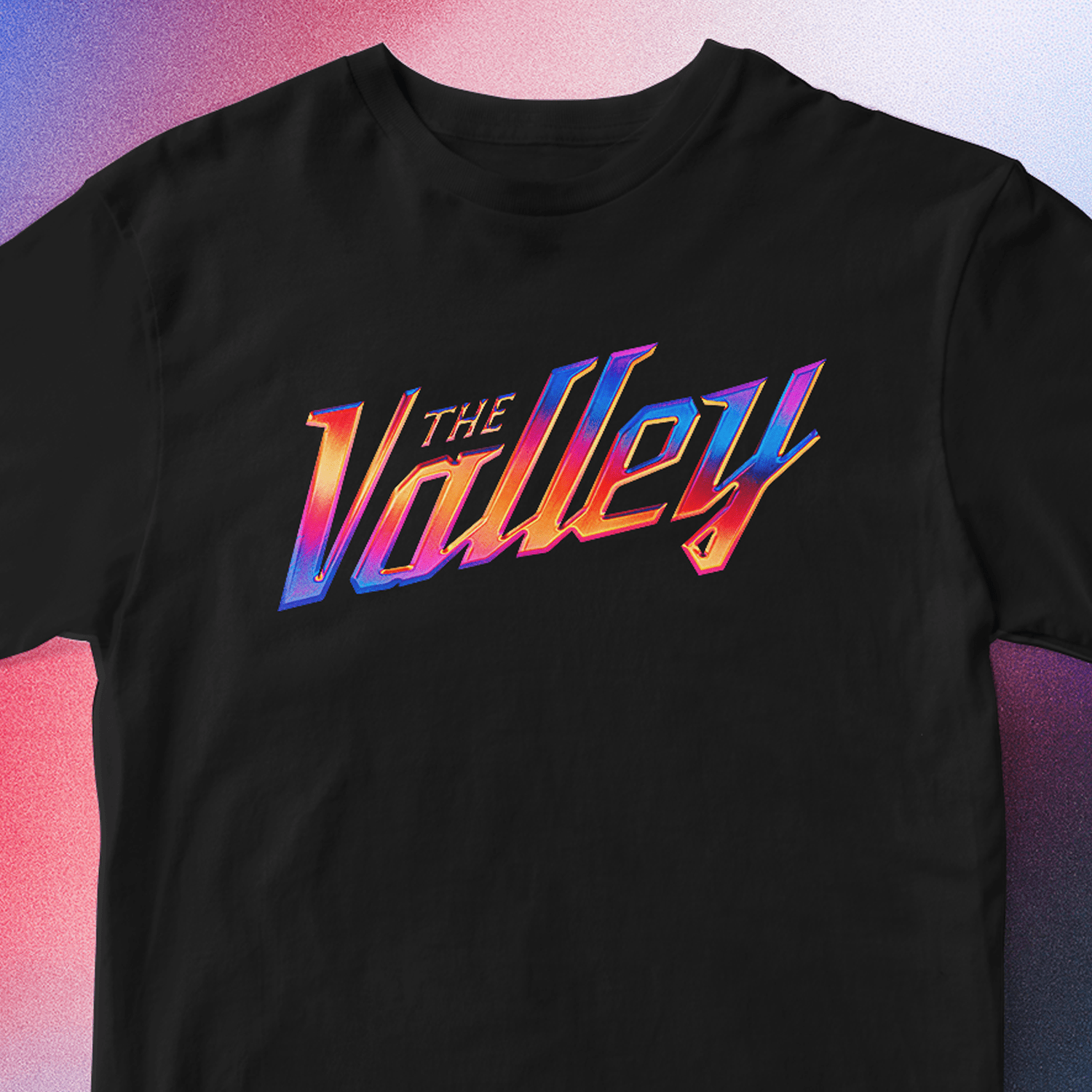 The Valley Front & Back Chrome T-Shirt