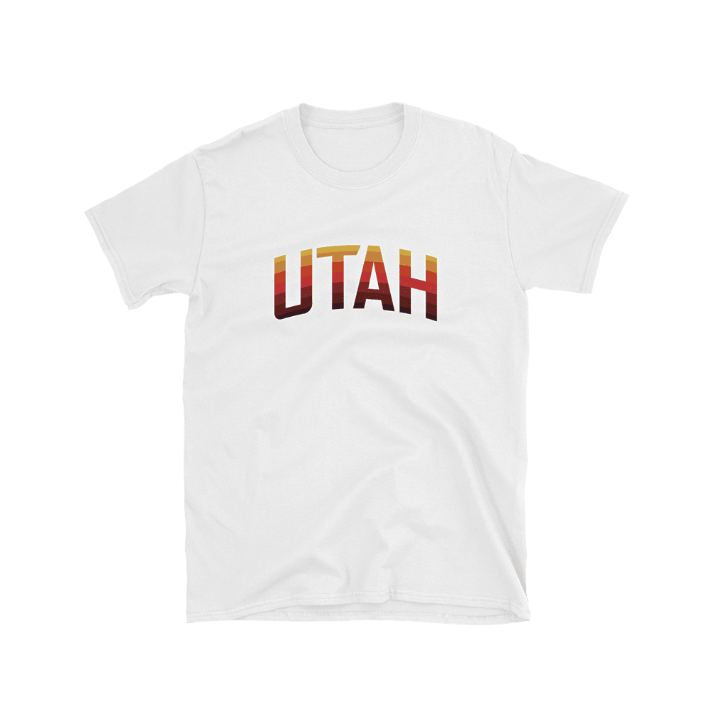 utah city edition t-shirt white